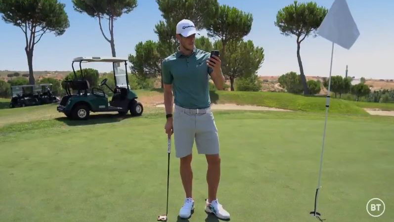 Gareth Bale trolls Real Madrid as he stars in TV ad on a golf course